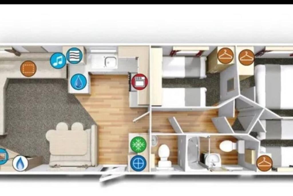 8 Sleep Chalet At Newquay Away Resorts Nb168 Екстер'єр фото